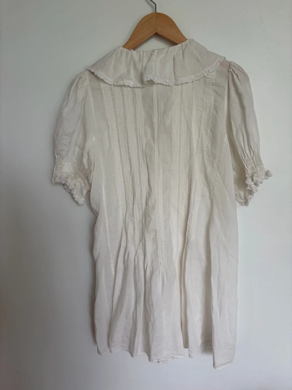Doen Cream Ruffle-Front Dress - Picture 3 of 3